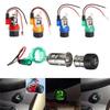 12V 120W Car Cigarette Lighter Socket Female Socket Modification Cigarette Lighter Assembly with Light Marine Power Socket