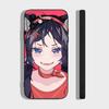 Anime Sleeping Mita Phone Case For IPhone 17 Air 16 15 14 13 Pro Max 11 12 Black Silicone Cover