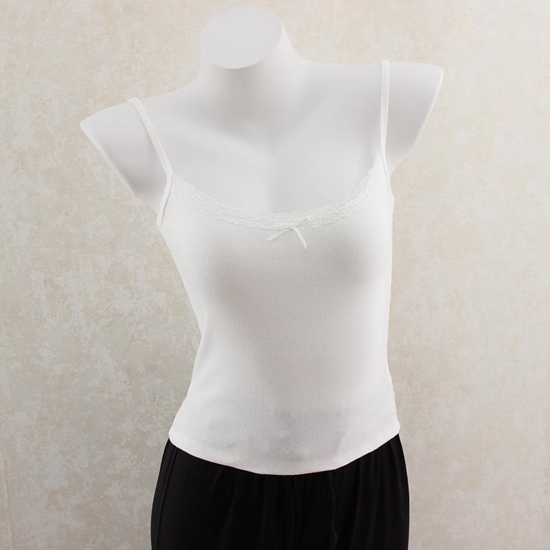 Pure Desire Damen Slim-Fit West mit Schleife und Spaghettiträgern, bequem