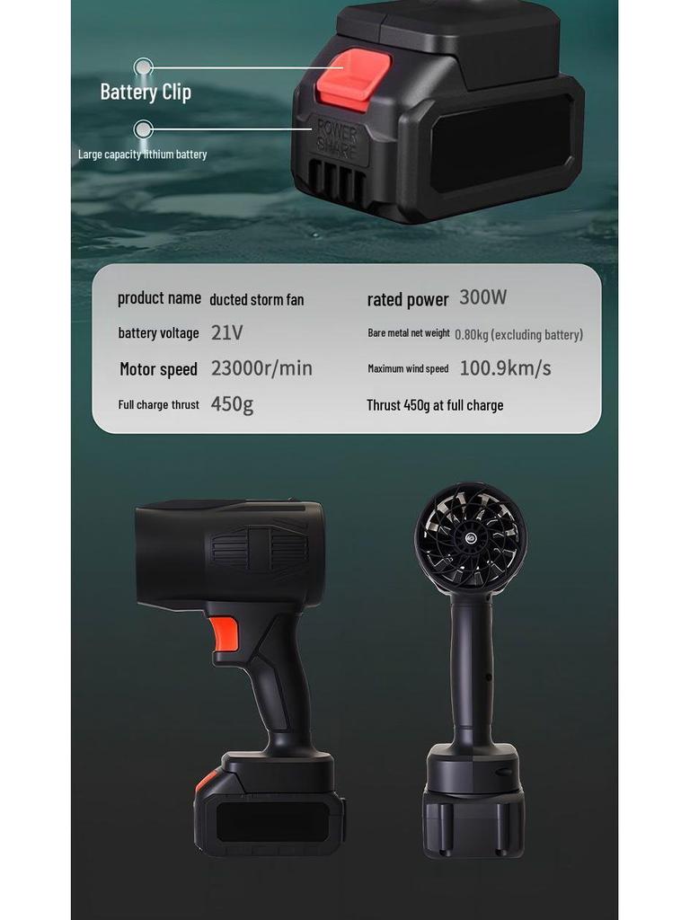 Oudilai Multi-Purpose Powerful Blower: Fan, Dust, Snow, Water, and Outdoor Use