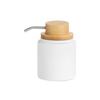 White Resin Dispenser Ø9x13cm Ba22084 Andrea House - Andrea House