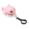 NEW Creative Fun Pull Line Nibbling Shark Keychain For Children Cartoon Eating Small Fish Keyring Car Bag Small Pendant Gift