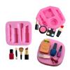 Lipstick Bottle Fondant Molds Cupcake Clay Chocolate Mold Cake Decorations Molds