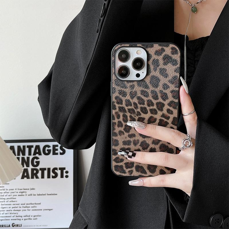 Leopard Mobile Phone Case for IPhone16romax for Apple 15 Personality XR Polka Dots X Trend 8plus