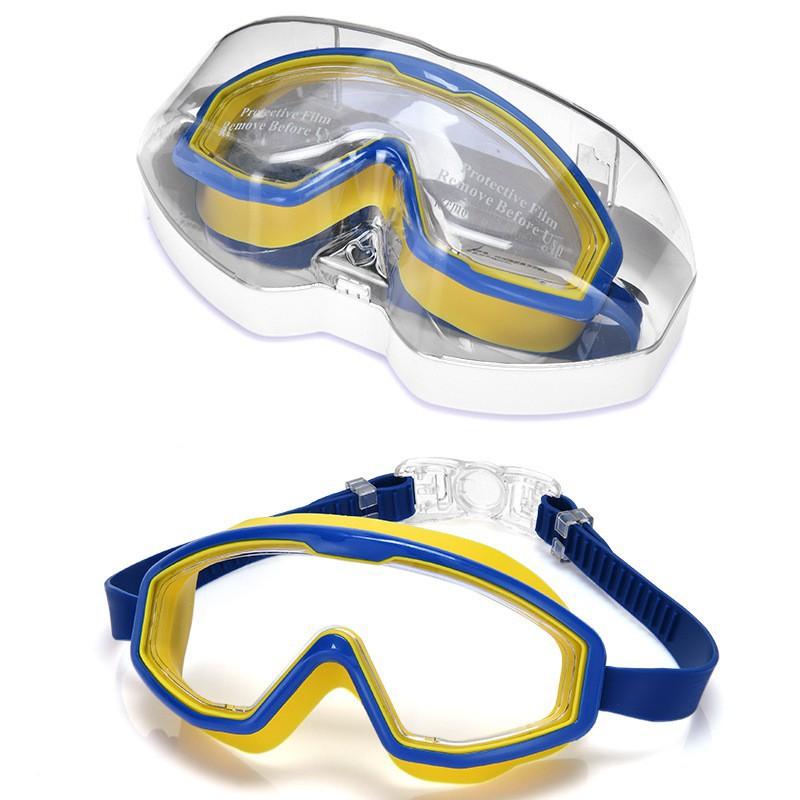 New Children's Swimming Glasses Girls Flat Light Anti-fog Large-frame Boys 'diving Sports Special Clothes