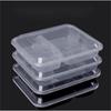 JINGRX Disposable Four-Compartment Meal Box