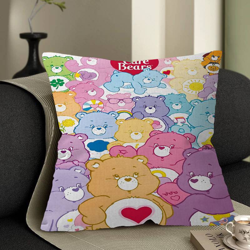 CARE Bear American Retro Cartoon Cute Cushion Cover Decorative Pillow Sofa Home Decor Case Pillow Cases