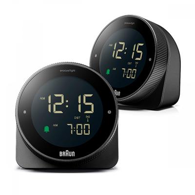 Horloge de bureau publique avec alarme numérique Crescendo Braun Bc24b