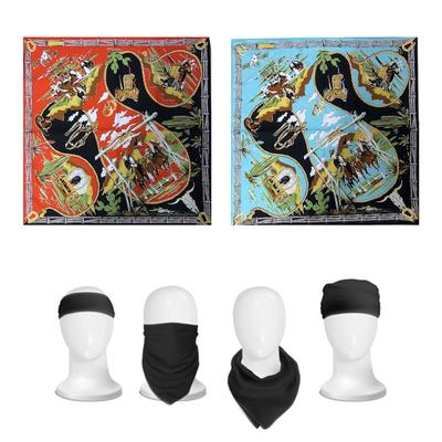 Hip Hop Durag Bandana Šátek na hlavu Turbany pro ženy Muže Street Style Turban Unisex Zábal na hlavu Bandana Oblečení