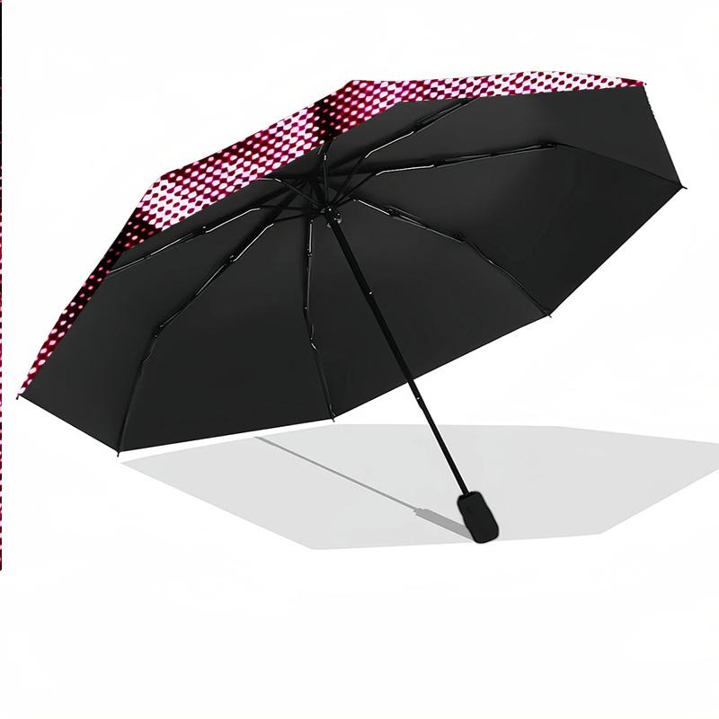 Portable Auto Folding Umbrella,Sabrina Carpenter 8 Rib Waterproof Umbrella For Camping Commute