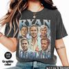 Ryan Gosling Filmstar Grafik-T-Shirt, Hollywood-Schauspieler-Shirt, Comfort Colors Unisex FD