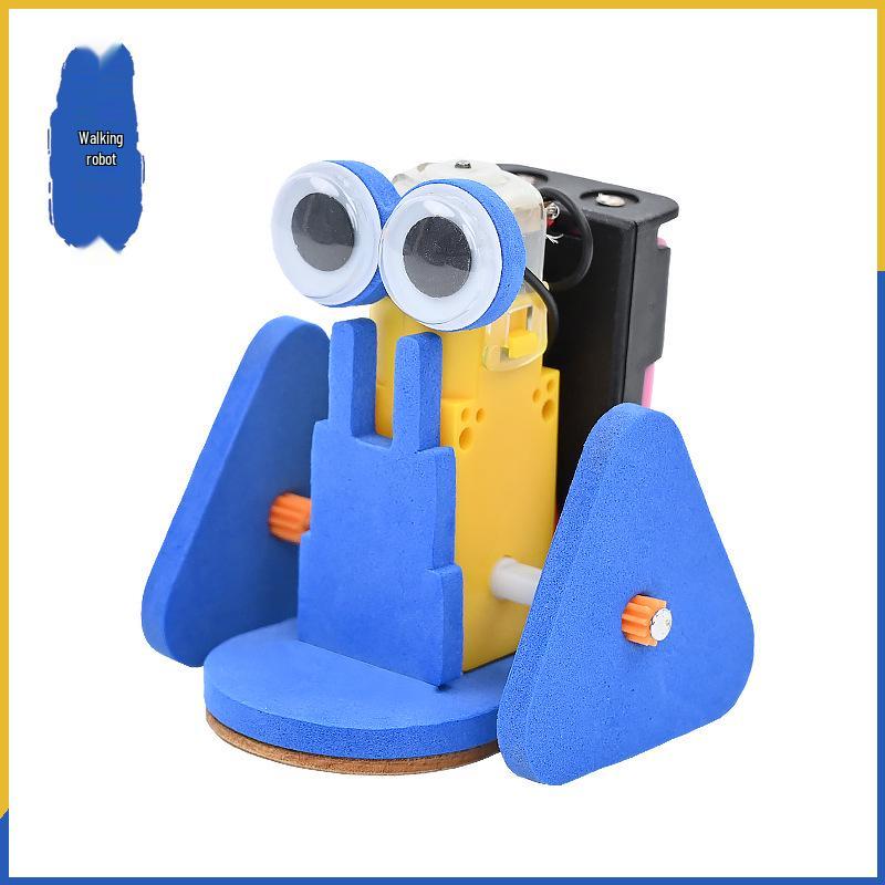 Handmade Walking Robot DIY Kit for Primary School Students - Science & STEAM Teaching Aid Set