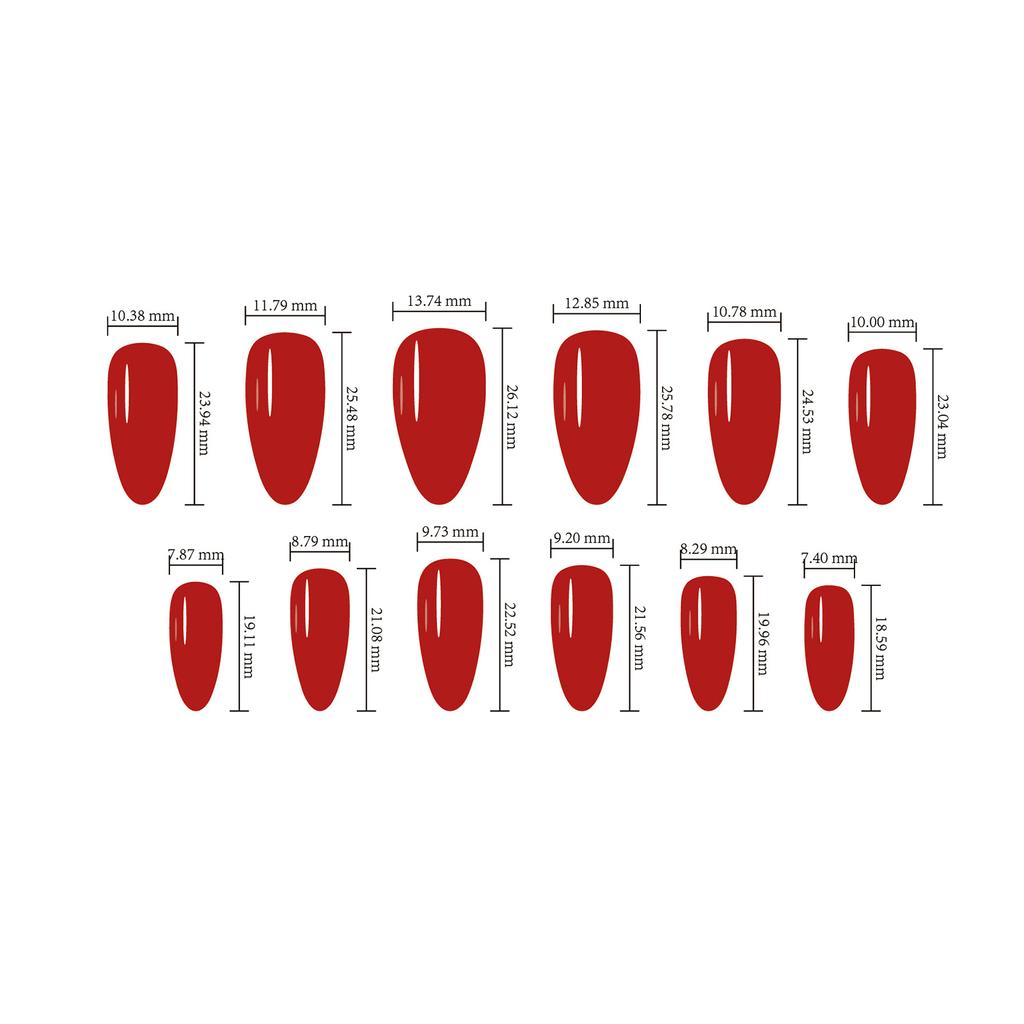 24PCS Retro Style Fake Nails with Flower Printed Sweet & Charming Reusable False Nails for Daily and Parties Wearing