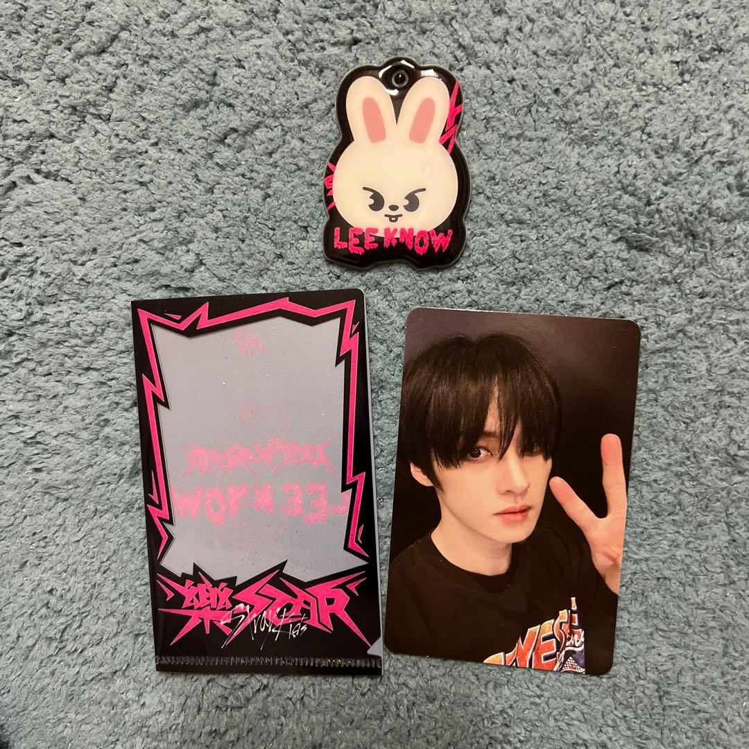 [USED] Stray Kids Leeknow trading card Raku Sawe