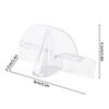 1/3/5/10pcs Glasses Storage Rack Transparent Color Wall-Mounted Sunglasses Storage Holder Glasses Display Rack Home Decoration