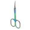 Cuticle Scissors Pointed Tip Dead Skin Removal Color Plating Stainless Steel Manicure Scissors