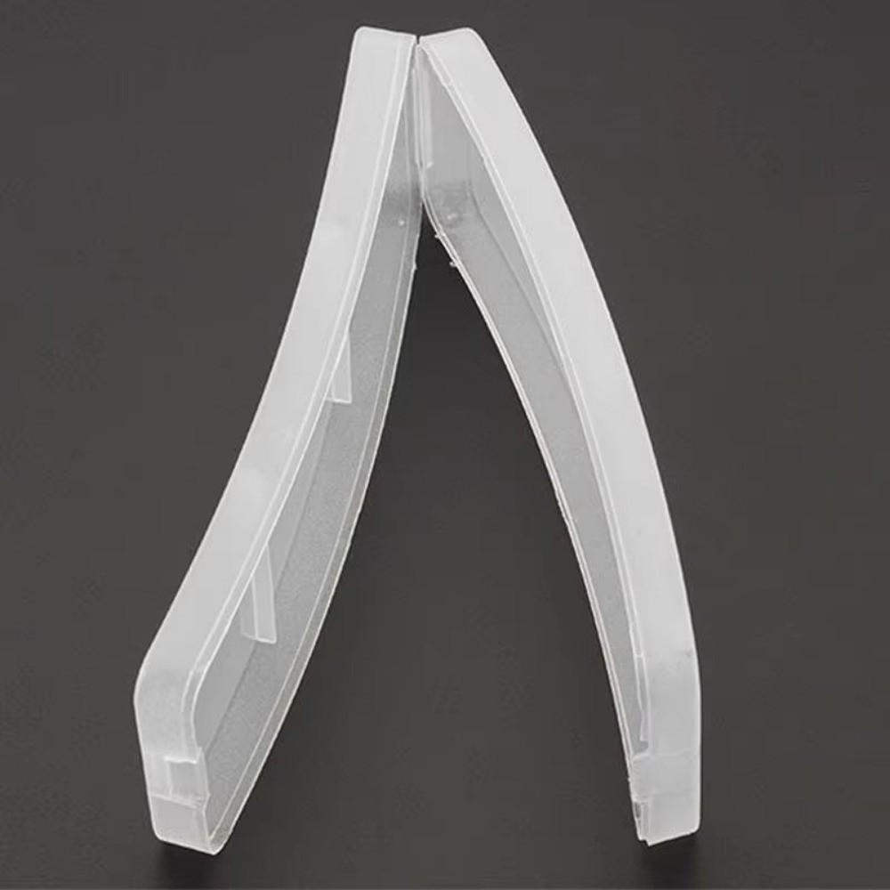 Transparent Glasses Case Frosted Eyeglasses Case Portable Glasses Storage  for Travel Daily