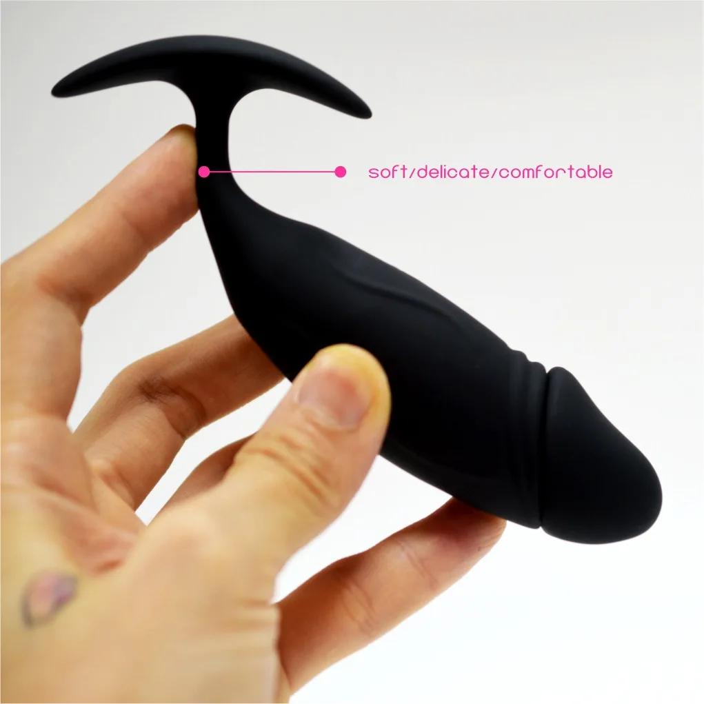 Anal Vibrator for Men Prostate Massager Remote Control Dildo Butt Plug Vibrating Adult Sex Toy for Women