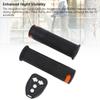 2pcs Grip Fit for M365 Scooter Rubber Scooter Handlebar Grip with Wireless Remote Control Turn Signal Light