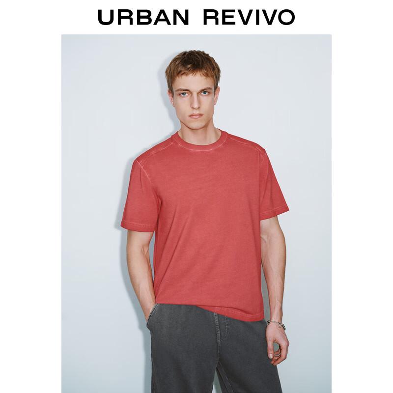 UR Men s Washed Patch Short Sleeve T-Shirt M