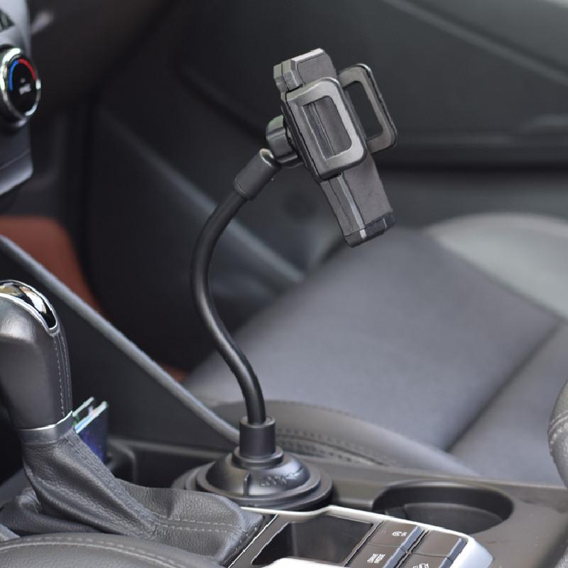 Mount Universal Car Adjustable Gooseneck Cup Holder Cell Phone Durable Cradle