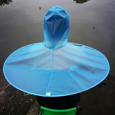 Chapéu guarda-chuva dobrável para exterior, anti-chuva, anti-sol, chapéu montado na cabeça, chapéu de sol, chapéu de sombra para acampamento, equipamento de pesca