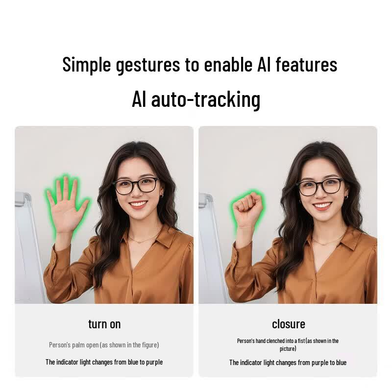 UGREEN AI Tracking Live Webcam with Microphone