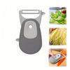 1PC 3 In 1 Fruit and Vegetable Peeler Kitchen Multifunctional Vegetable Slicer Peeler Scraper Stainless Steel Household Peeler Foldable Storage