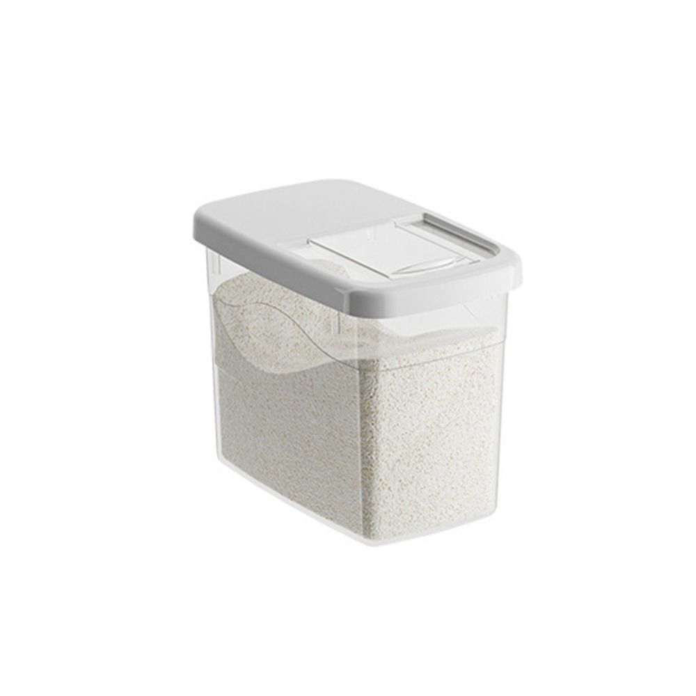 Transparent Rice Storage Box 7.5/10/12.5kg Rice Dispenser Rice Storage Container  Grain