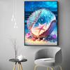 5D Diamond Embroidery Fantasy Shell Picture Rhinestones Painting Starfish Cross Stitch Mosaic Landscape Kit Child Gift