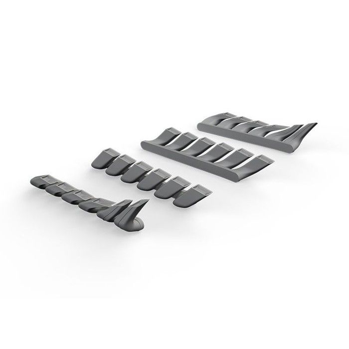 Ensemble en laiton - EDUARD - EDB648607 - pour Bf 110 C/D/EC - Couleur(s) assortis - Échelle 1:48