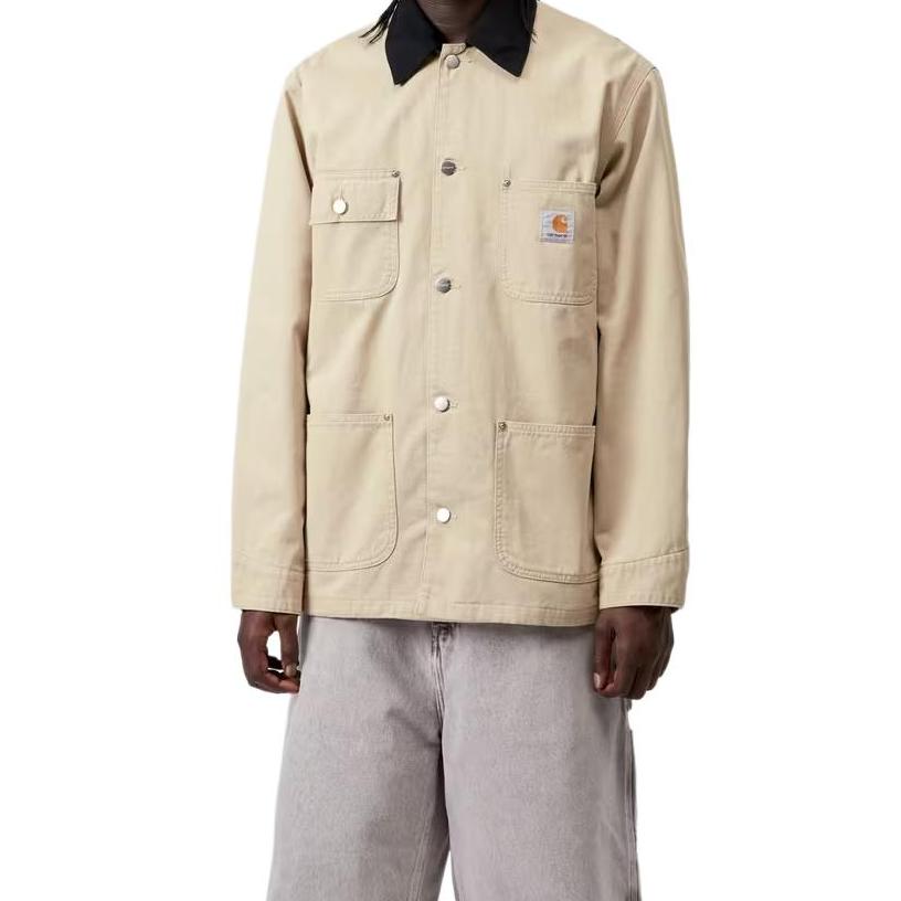 Carhartt WIP SS26 OG Chore Coat Comfortable Simple Single-Breasted Long Sleeve Jacket Men Jackets I036488-3NH-02