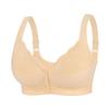 A-G Cup 34-50 Super Large Size Bra Popular In Europe and America, Large Cup Front Buckle Lace Underwear