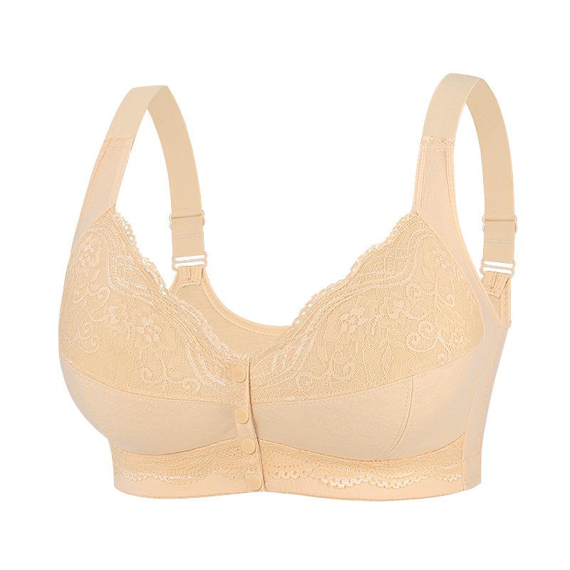 A-G cup 34-50 super large size bra popular in Europe and America, large cup front buckle lace underwear