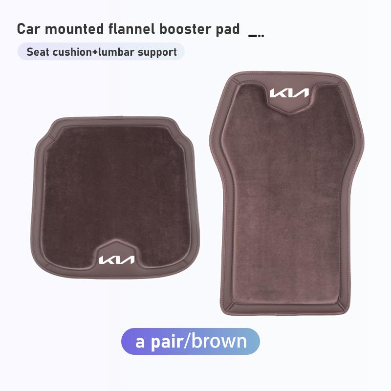 For KIA Flannel Car Front Rear Seat Cushion Flannel Cover Auto Interior Accessories Ceed Sportage Rio K5 K2 Optima Cerato Venga rtge90