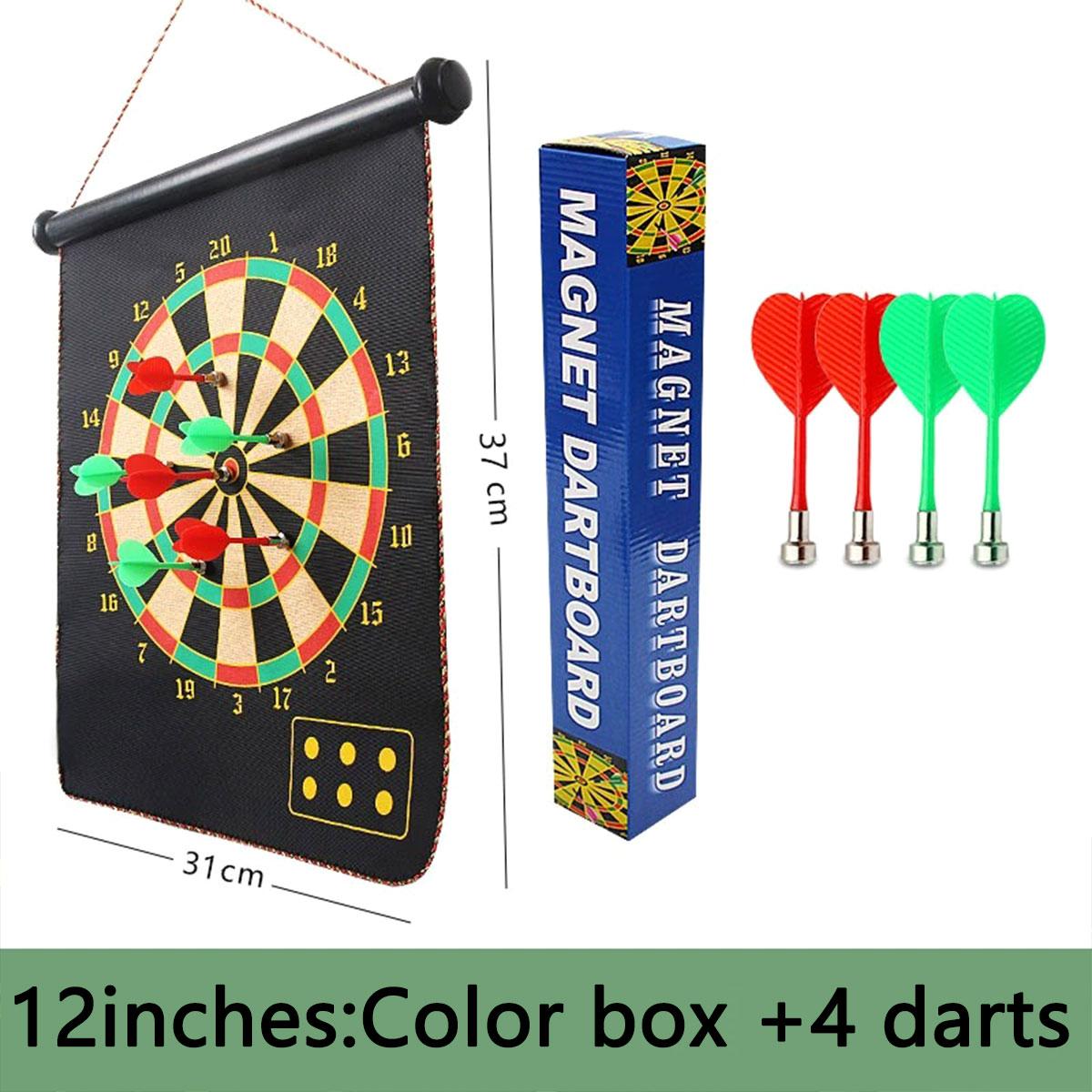 12 inch/15 inch 17 inch double-sided magnetic dart board double-sided magnetic target indoor game