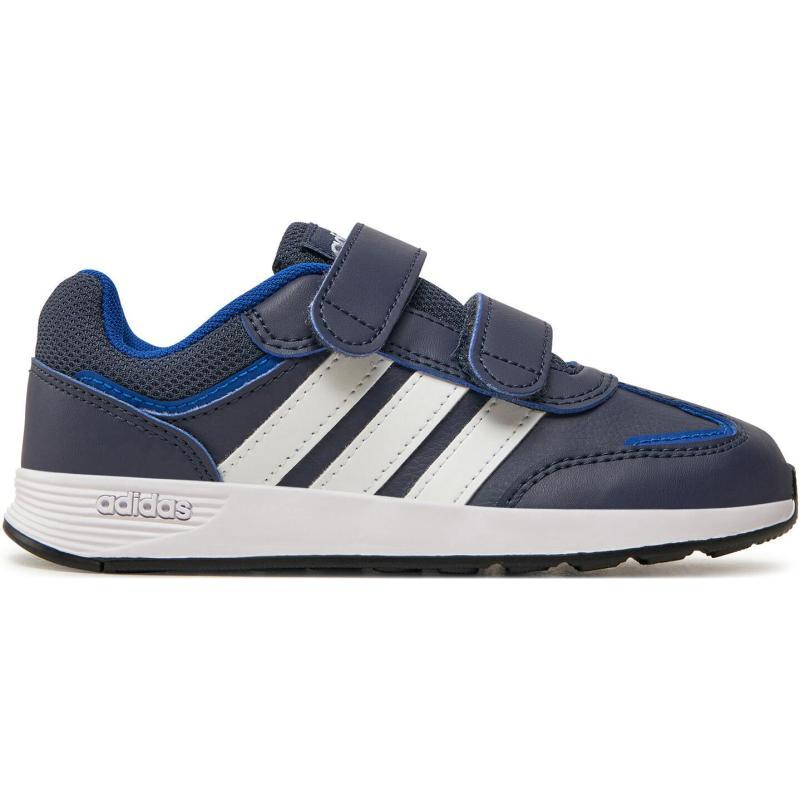 adidas TENSAUR Abrasion Resistant Low Top Kids Lifestyle Shoes Blue Children Aged 3 7 Years Old Sneakers JH9240