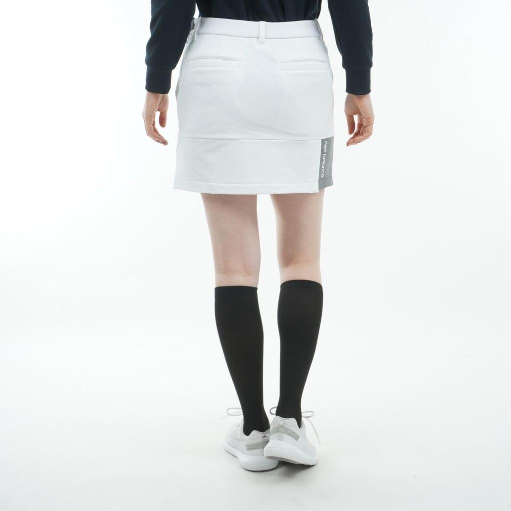 Golf Skirt 1 [New Balance] (Stretch/Water Repellent) / Women's / 012-4234507 030_White [M]