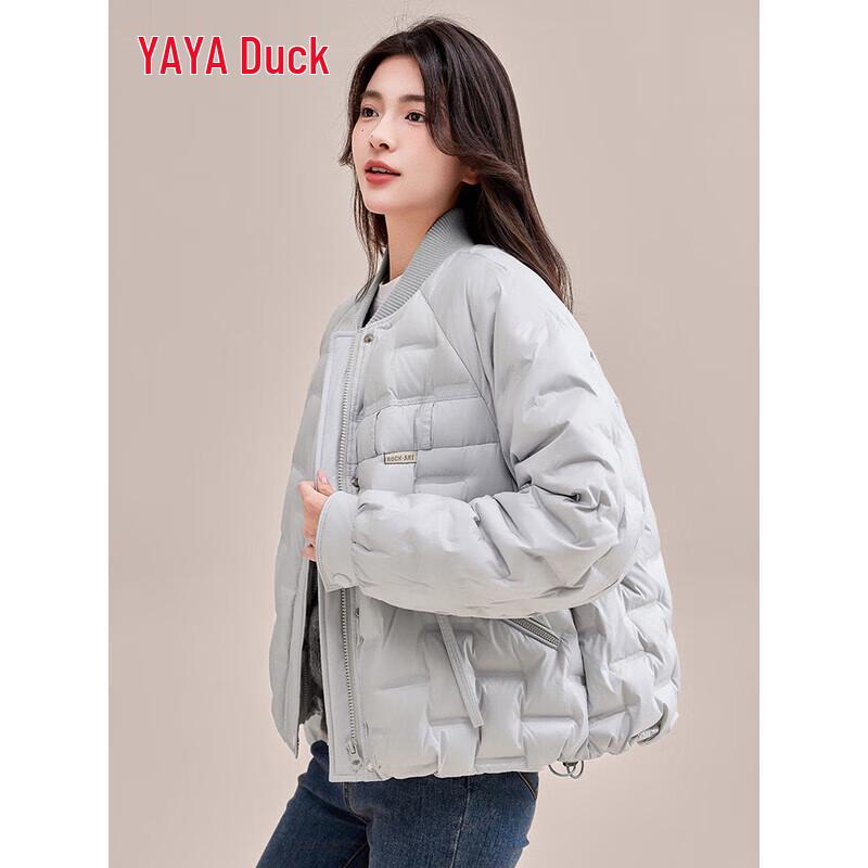 YAYA Women's Lightweight Down Bomber Jacket