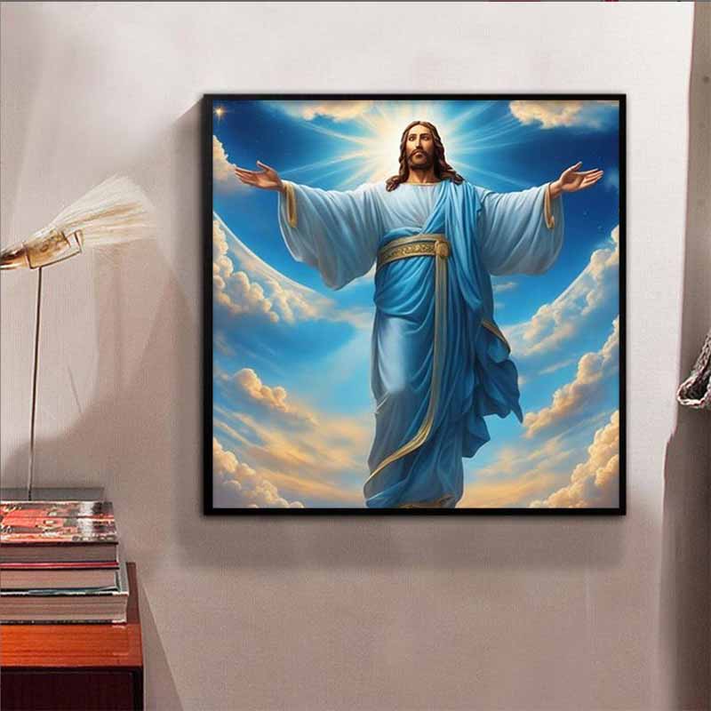 New Arrival 5D DIY Full Circle Diamond Painting "Religious" Embroidery Cross Stitch Home Decor Gift