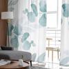 Blumen Pflanzen Blume Aquarelle Sommer Schlafzimmer Vorhänge Tüll Sheer Vorhang Wohnzimmer Home Decor Voile Vorhänge