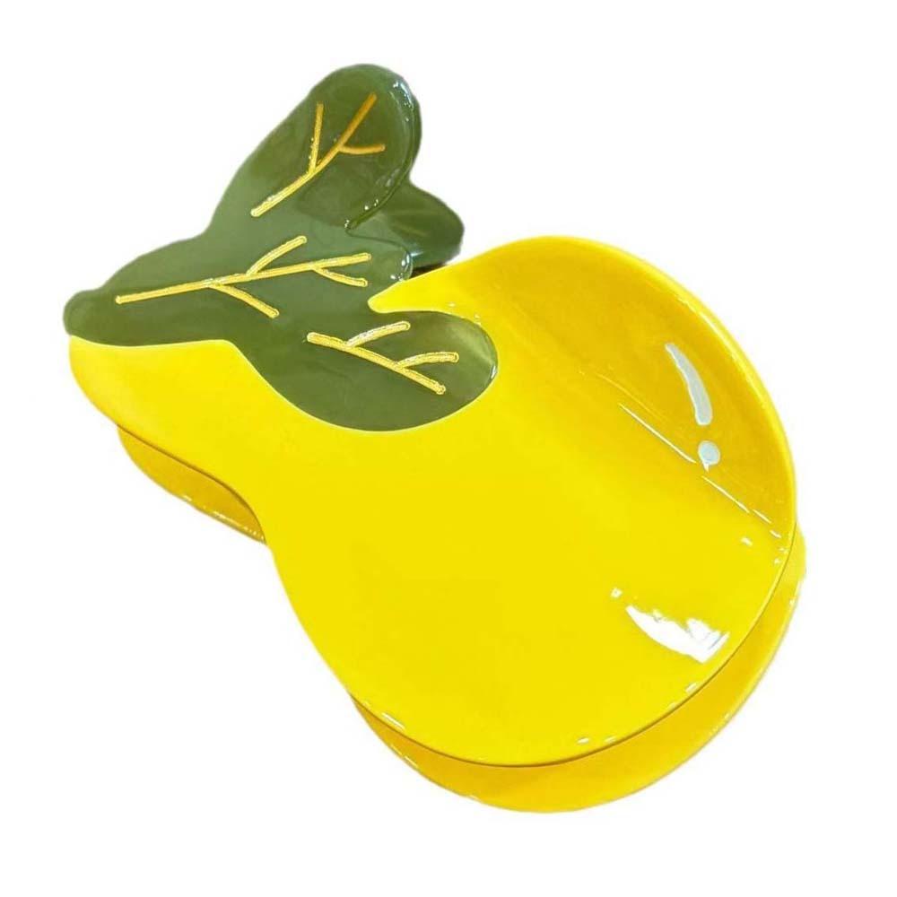 Korean Style Acetic Acid Hair Claw Sweet Acrylic Hair Accessories Fashion Fruit Shark Clip  Summer
