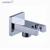 Brass Wall Mounted Hand Held Shower Holder Shower Bracket & Hose Connector Wall Elbow Unit Spout Water Inlet Angle Valve
