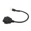 6 Pin Diagnostic Connector Cable OBD Diagnostic Adapter Replacement for Delphi Motorcycle