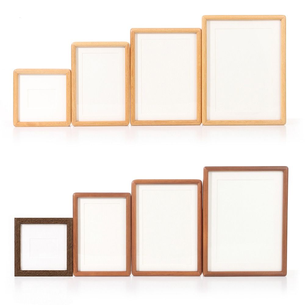 Simple Mortise Tenon Photo Frame Simulation Wood Picture Frame New Display Photo Frame