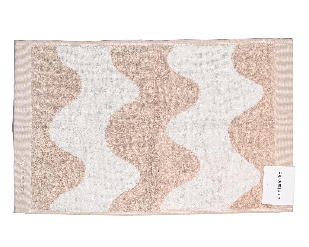Marimekko LOKKI VIERASPYYHE Guest Face 70946 070946 Scandinavian Design Towel, Towel, 50x30cm, Beige, 183, [Used]