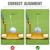 Golf Ball Liner Marker Template Set Marker Pen Golf Putting Positioning Imporve Putt Accuracy Aids Golf Tools(No Ball)