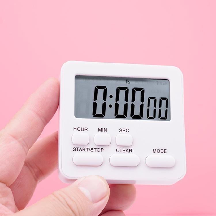 Simple Style Mini Kitchen Timer for Cooking Digital Timer for Kids Count-Up Down