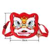 Soft Lion Dance Shoulder Bag Plush Red Lion Coin Pruse  Pay a New Year Call