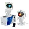 Creative Aurora Borealis Starlight Astronaut Night Light Laser Ambiance Lamp Bluetooth Speaker Astronaut Nebula Projector
